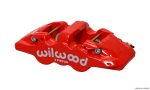 Wilwood Caliper-Aero4 - Red 1.12 1.12in Pistons 1.10in Disc Supply