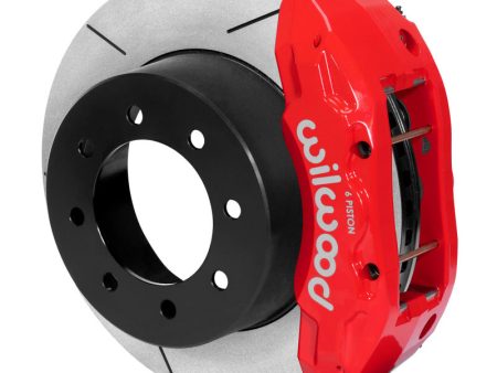 Wilwood TX6R Rear Kit 15.50in Red 13-17 Ford F-250 F-350 - 4WD Cheap