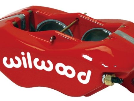 Wilwood Caliper-Forged Dynalite-Red 1.75in Pistons 1.10in Disc on Sale