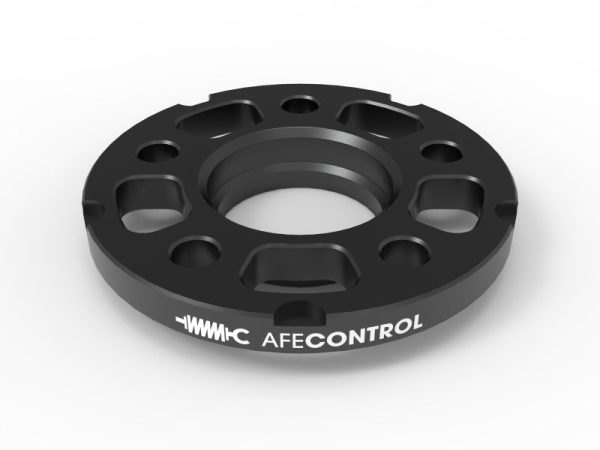 aFe CONTROL Billet Aluminum Wheel Spacers 5x112 CB66.6 15mm - Toyota GR Supra BMW G-Series Discount