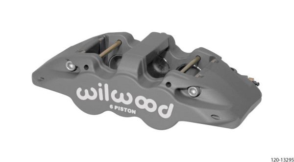 Wilwood Caliper-Aero6-R H - Black Anodize 1.75 1.38 1.38in Pistons 1.25in Disc Online Hot Sale