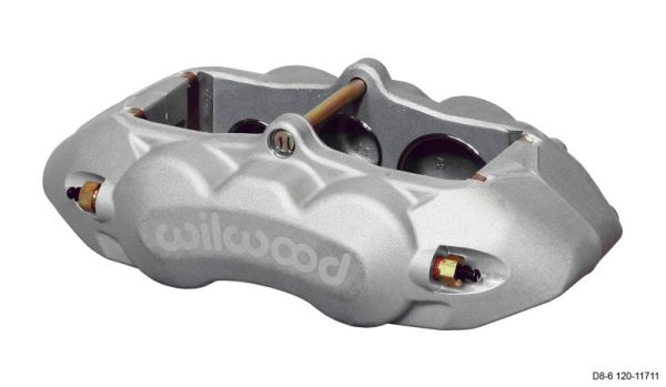 Wilwood Caliper-D8-6 R H Front Clear 1.88 1.38 1.25in Pistons 1.25in Disc Fashion