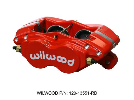 Wilwood Caliper-Forged Dynalite-M-Red 1.75in Pistons 1.00in Disc Online