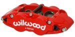 Wilwood Caliper Forged Narrow Superlite L H FNSL6R-DS Dust Seal 1.62 1.12 1.10in Rotor Width - Red Online