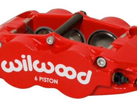 Wilwood Caliper Forged Narrow Superlite L H FNSL6R-DS Dust Seal 1.62 1.12 1.10in Rotor Width - Red Online