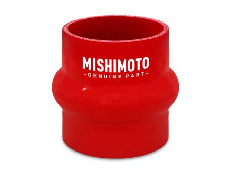 Mishimoto 2.5in Red Hump Hose Coupler Supply