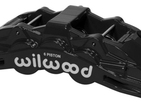 Wilwood Caliper Black SX6R 4.04in Piston 1.25in Disc Online Hot Sale