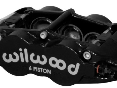 Wilwood Caliper-Narrow Superlite 6R-LH - Black 1.38 1.12 1.12in Pistons 1.10in Disc Cheap