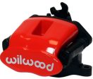 Wilwood Caliper-Combination Parking Brake-Pos 6-R H-Red 41mm piston .81in Disc For Sale