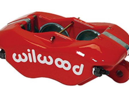 Wilwood Caliper-Forged Dynalite-Red 1.38in Pistons .81in Disc Hot on Sale