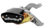 Wilwood Caliper-MC4 Mechanical-L H - Black w  Logo 1.19in Piston .81in Disc For Sale