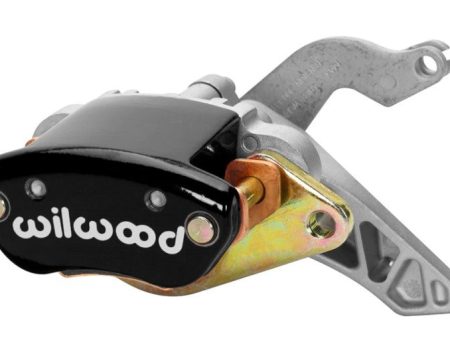 Wilwood Caliper-MC4 Mechanical-L H - Black w  Logo 1.19in Piston .81in Disc For Sale