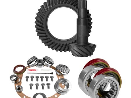 Yukon Gear Ring & Pinion Install Kit For 8.6in. GM Rear 3.73 Ratio w Axle Bearings + Seal Online Sale