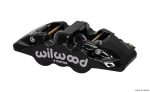 Wilwood Caliper-Aero6-L H - Black 1.62 1.12 1.12in Pistons 1.25in Disc Supply