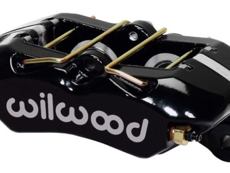 Wilwood Caliper-Forged Dynapro 4 5.25in Mount-Black-Universal 1.38 1.38in Pistons .81in Disc Online