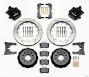 Wilwood Combination Parking Brake Rear Kit 12.88in 2005-2014 Mustang Cheap