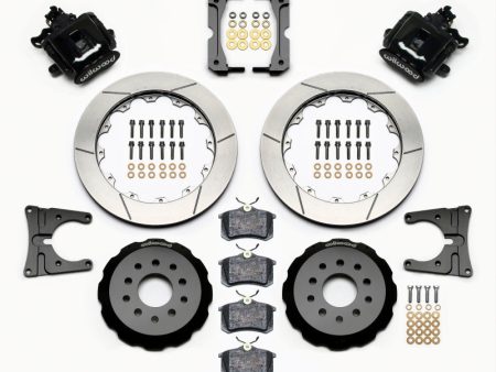 Wilwood Combination Parking Brake Rear Kit 12.88in 2005-2014 Mustang Cheap