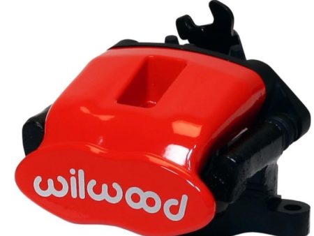 Wilwood Caliper-Combination Parking Brake-Pos 13-R H-Red 41mm piston .81in Disc Online Sale