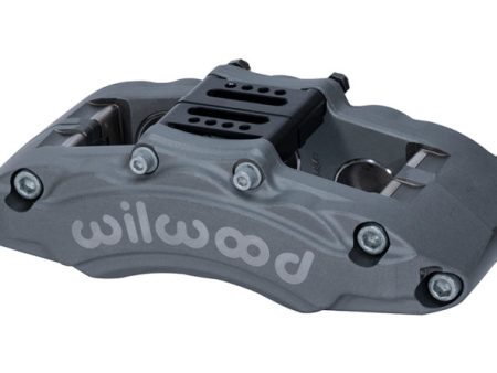 Wilwood Caliper - AT6 Lug Mount Anodized 1.75in 1.38in 1.38in Piston .75in Rotor - Left Side Cheap