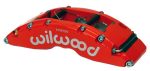 Wilwood Caliper-TC6R-Red 1.88 1.62 1.62in Pistons 1.38in Disc Hot on Sale