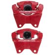 Power Stop 07-18 Jeep Wrangler JK Rear Red Caliper Pair w Bracket Sale