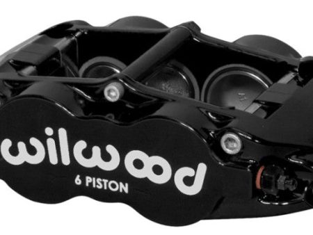 Wilwood Caliper Forged Narrow Superlite L H FNSL6R-DS Dust Seal 1.62 1.12 1.12,1.25 Rotor - Black For Sale