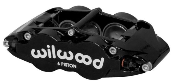 Wilwood Caliper Forged Narrow Superlite L H FNSL6R-DS Dust Seal 1.62 1.12 1.12,1.25 Rotor - Black For Sale