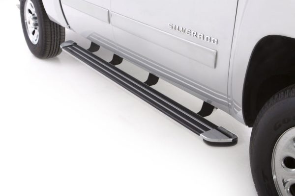 Lund Universal Crossroads 80in. Running Board - Chrome Fashion