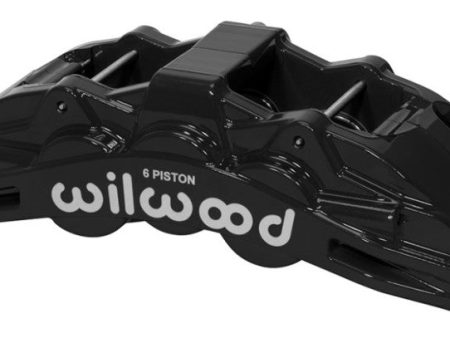 Wilwood Caliper Black SX6R 4.04in Piston 1.25in Disc Fashion