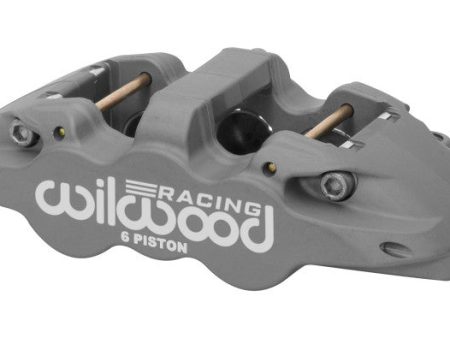 Wilwood Caliper-Aero6-R H - Black Anodize (.80 Thk Pad) 1.75 1.38 1.38in Pistons .810in Disc on Sale