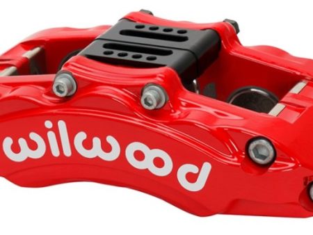 Wilwood Caliper - AT6 Lug Mount Red 1.75in 1.38in 1.38in Piston .75in Rotor - Right Side Online now