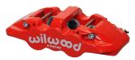 Wilwood Caliper-Aero6-R H - Red 1.62 1.12 1.12in Pistons 1.25in Disc For Discount