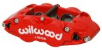 Wilwood Caliper Forged Narrow Superlite R H FNSL6R-DS Dust Seal 1.62 1.12 1.10in Rotor Width - Red Online now