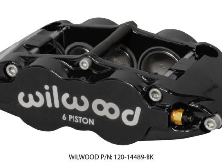 Wilwood Caliper Forged Narrow Superlite R H FNSL6R-DS Dust Seal 1.62 1.12 1.12,1.25 Rotor - Black For Cheap