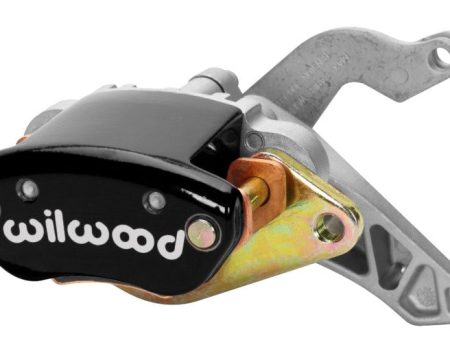 Wilwood Caliper-MC4 Mechanical-R H - Black w  Logo 1.19in Piston .81in Disc Online