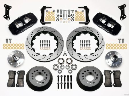 Wilwood AERO6 Front Hub Kit 14.00 Drilled 67-69 Camaro 64-72 Nova Chevelle Discount