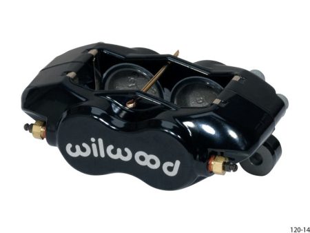 Wilwood Caliper-Forged DynaliteI w Dust Seal-Black 1.75in Pistons .81in Disc Sale