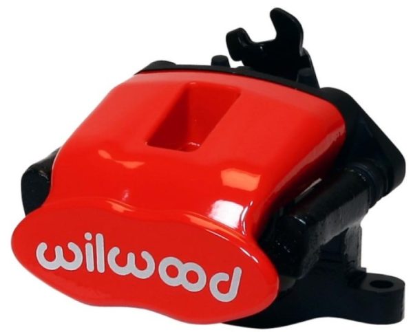 Wilwood Caliper-Combination Parking Brake-L H-Red 41mm piston .81in Disc For Sale