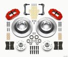 Wilwood Narrow Superlite 6R Front Hub & 1PC Rtr Kit 12.88in-Red 70-78 Camaro Online Sale