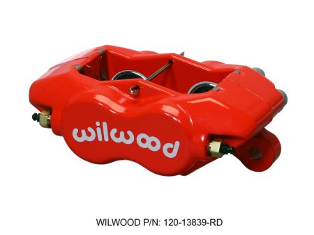 Wilwood Caliper-Forged DynaliteI-Red 1.38in Pistons .81in Disc Sale