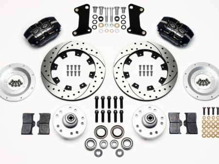 Wilwood Dynapro Dust-Boot Front Kit 12.19in Drilled 67-69 Camaro 64-72 Nova Chevelle Discount