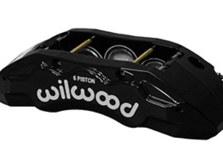 Wilwood Caliper-TX6R- R H - Black 1.62 1.38 1.38in Pistons 1.38in Disc Sale