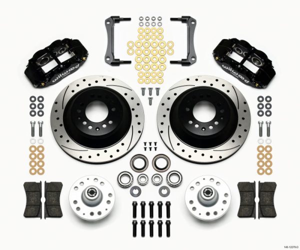 Wilwood Narrow Superlite 6R Front Hub & 1PC Rtr Kit 12.88in Dril 70-78 Camaro Sale