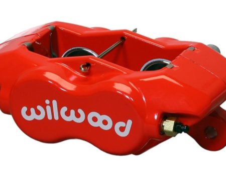 Wilwood Caliper-Forged DynaliteI-Red 1.75in Pistons 1.10in Disc Hot on Sale