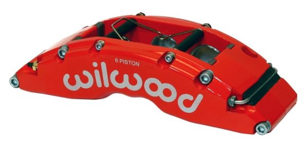 Wilwood Caliper-TC6R-Red 1.88 1.62 1.62in Pistons 1.38in Disc Online