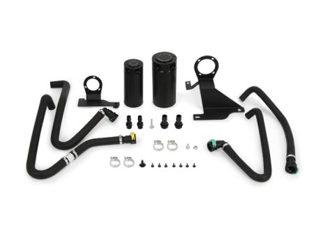 Mishimoto 11-14 Ford F-150 EcoBoost 3.5L Baffled Oil Catch Can Kit - Black Online Hot Sale