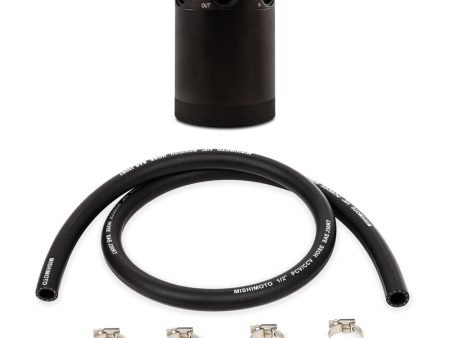 Mishimoto Assembled Universal 3-Port Catch Can Black w  Hose Sale