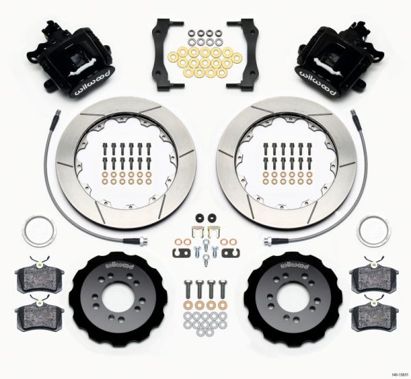 Wilwood Combination Parking Brake Rear Kit 12.88in 2013-Up Ford Focus ST w  Lines Supply