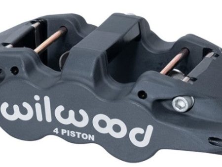 Wilwood Caliper-Aero4-L H - Black Anodize 1.88 1.62in Pistons 1.25in Disc For Discount