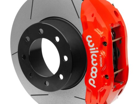 Wilwood TX6R Red Rear Kit 16.00in Rotor w  Lines 14-17 Ram 2500 3500 2WD 4WD Supply